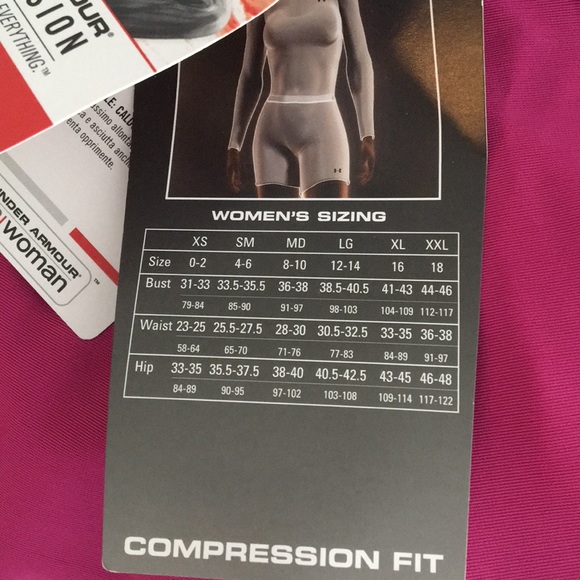 Under Armour pink compression fit Capri pants - Picture 6 of 6